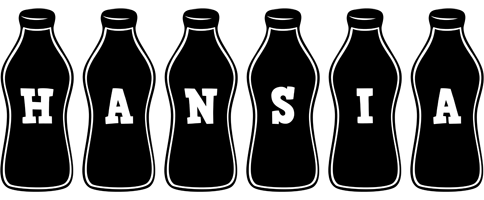 Hansia bottle logo