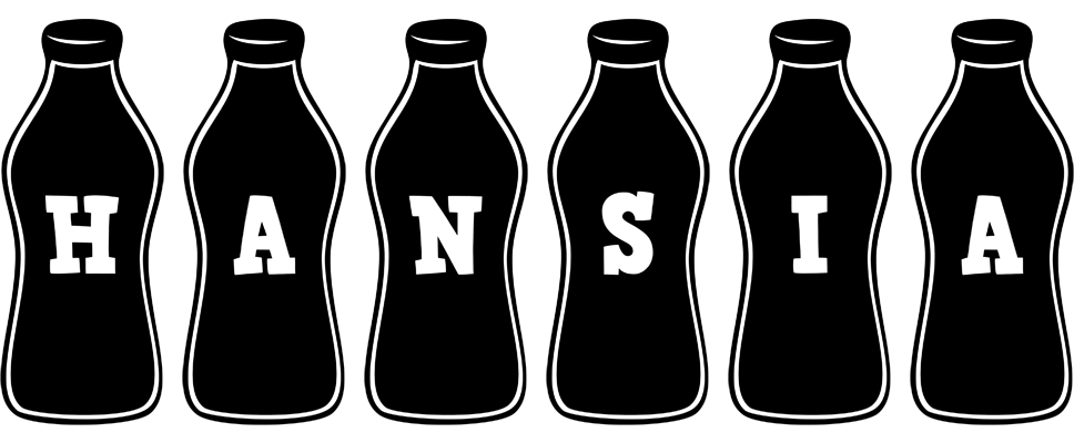 Hansia bottle logo