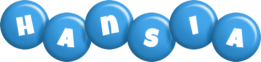 Hansia candy-blue logo