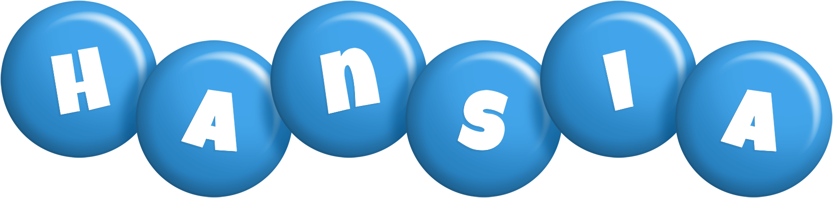 Hansia candy-blue logo