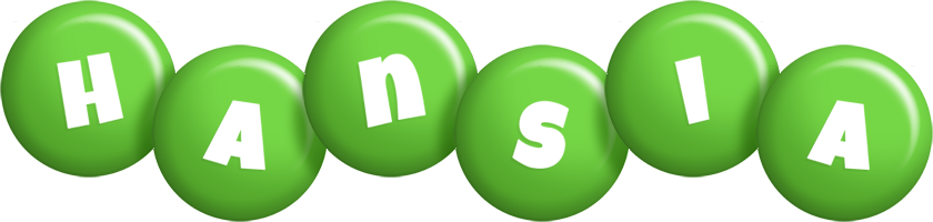 Hansia candy-green logo