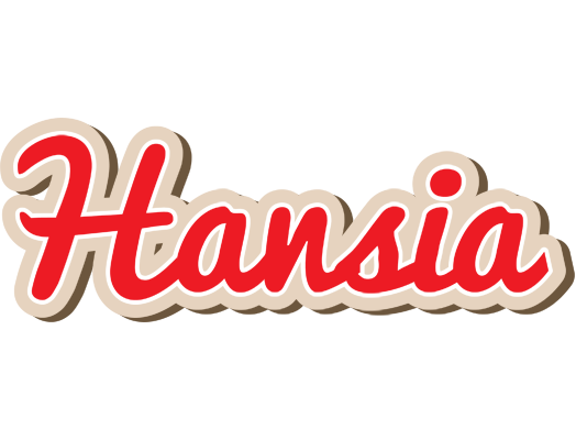 Hansia chocolate logo