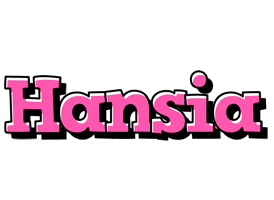 Hansia girlish logo