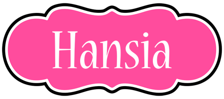 Hansia invitation logo