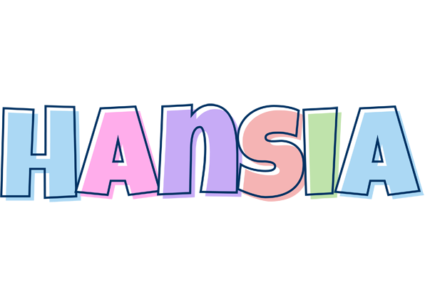 Hansia pastel logo