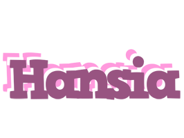 Hansia relaxing logo