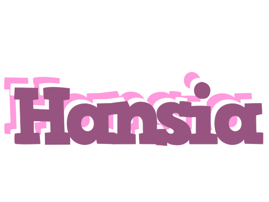 Hansia relaxing logo