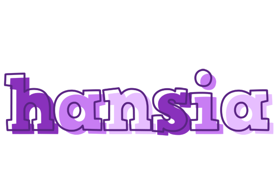 Hansia sensual logo