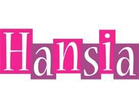 Hansia whine logo