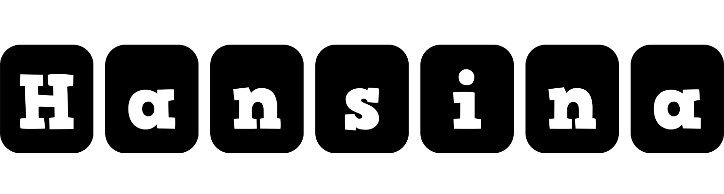 Hansina box logo