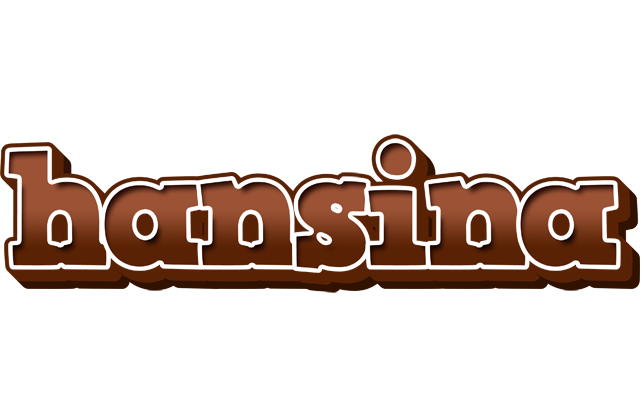Hansina brownie logo