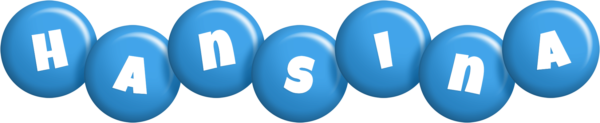 Hansina candy-blue logo