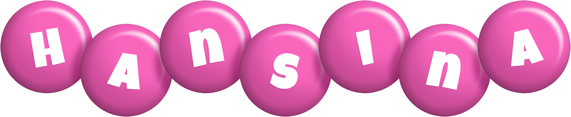 Hansina candy-pink logo