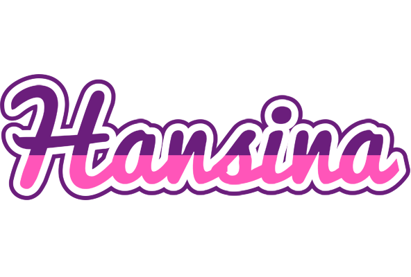 Hansina cheerful logo