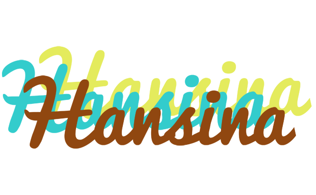 Hansina cupcake logo