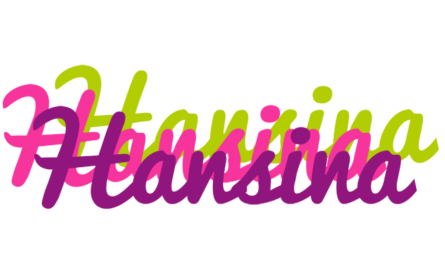 Hansina flowers logo