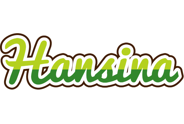 Hansina golfing logo