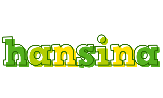Hansina juice logo