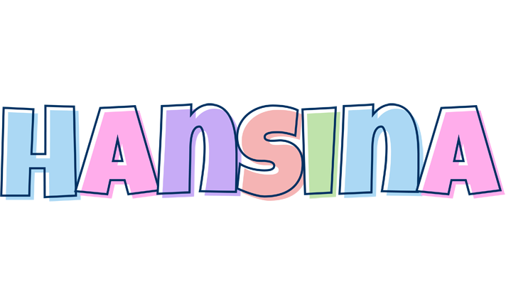 Hansina pastel logo