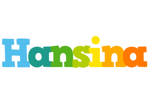 Hansina rainbows logo