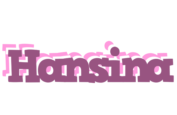 Hansina relaxing logo