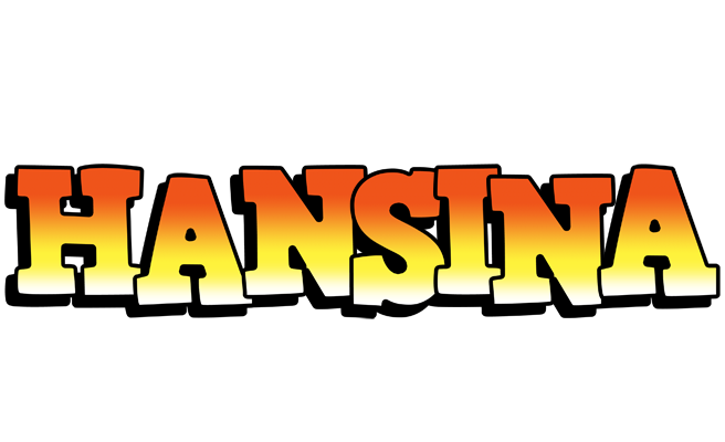 Hansina sunset logo