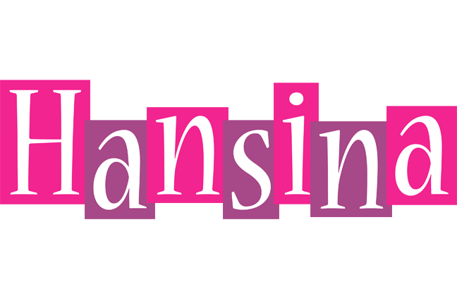 Hansina whine logo