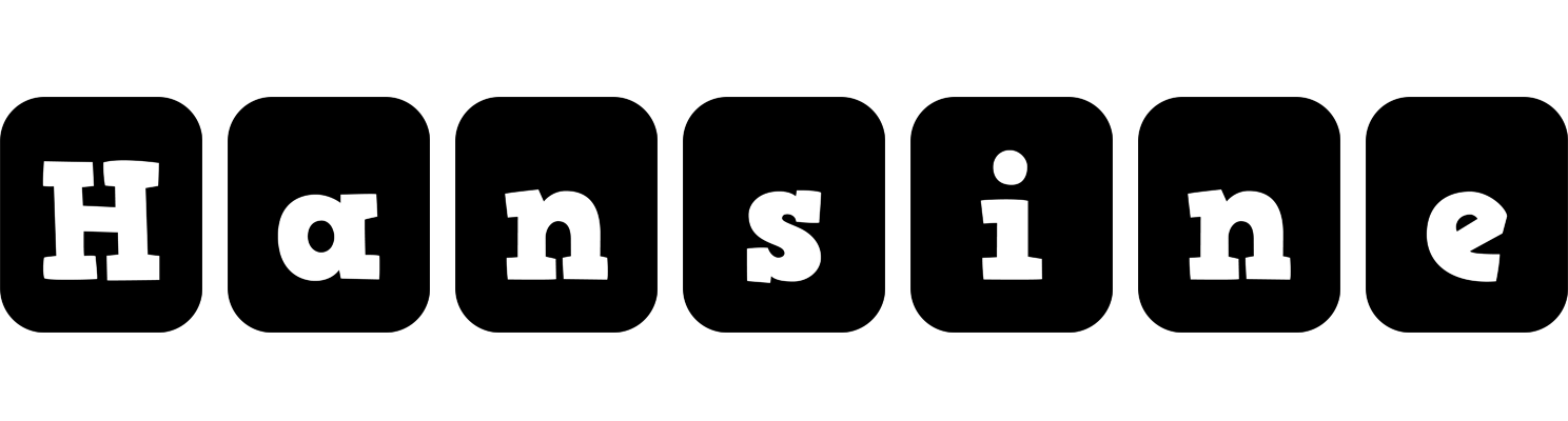 Hansine box logo