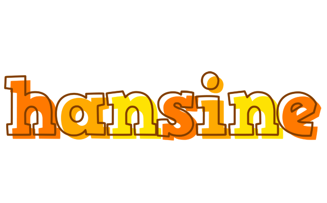 Hansine desert logo