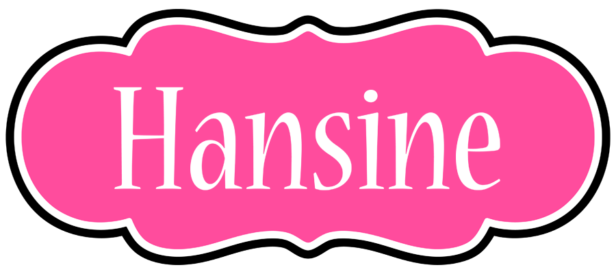 Hansine invitation logo
