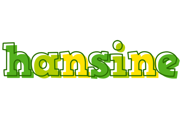 Hansine juice logo
