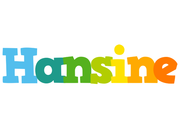 Hansine rainbows logo