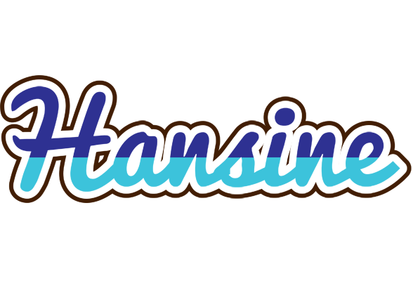 Hansine raining logo