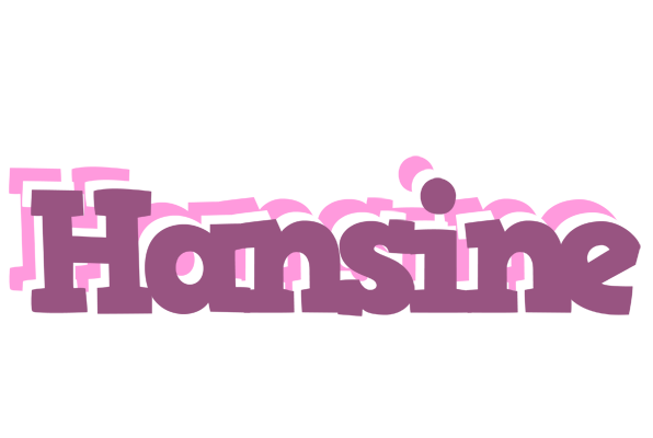 Hansine relaxing logo