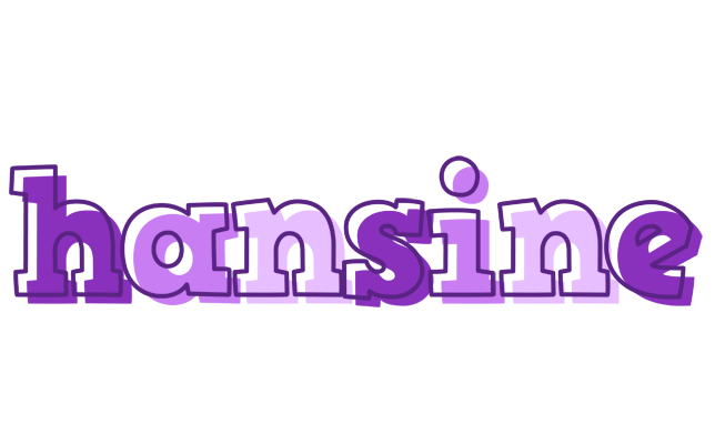 Hansine sensual logo