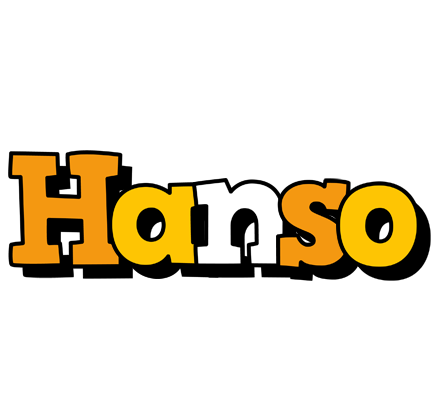 Hanso cartoon logo