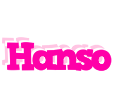 Hanso dancing logo