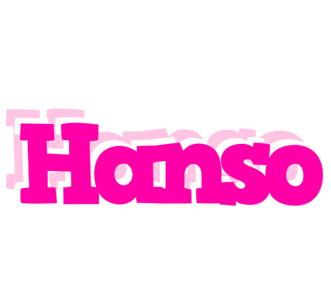 Hanso dancing logo