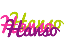 Hanso flowers logo