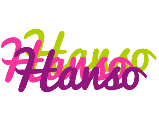 Hanso flowers logo