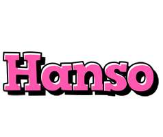 Hanso girlish logo