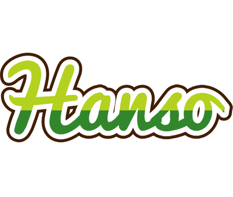 Hanso golfing logo