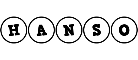 Hanso handy logo