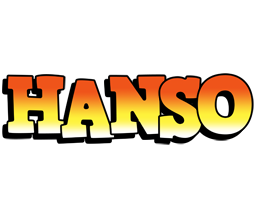 Hanso sunset logo