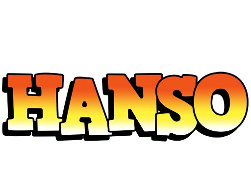 Hanso sunset logo