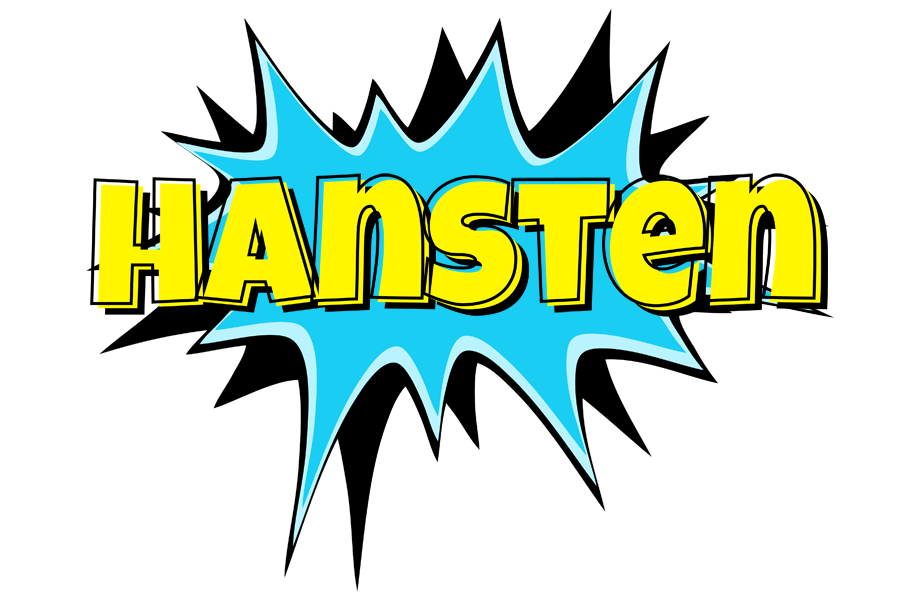 Hansten amazing logo