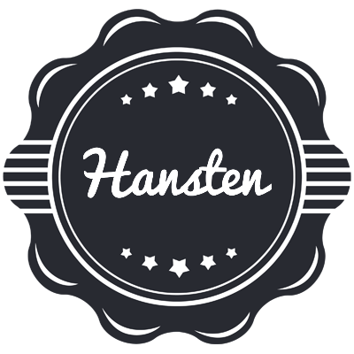 Hansten badge logo