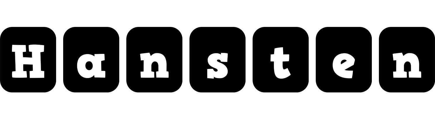Hansten box logo