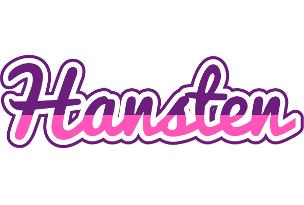 Hansten cheerful logo