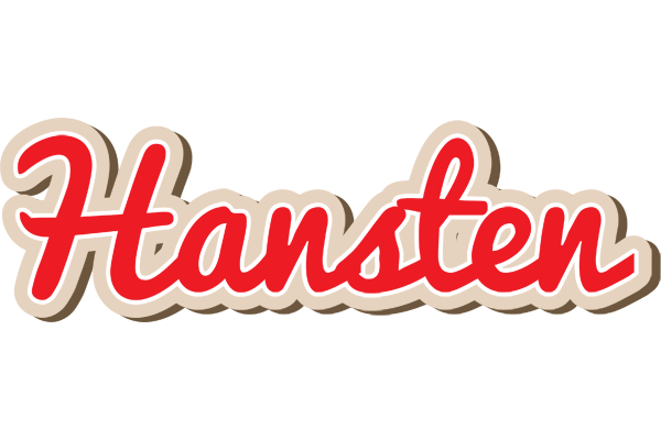 Hansten chocolate logo
